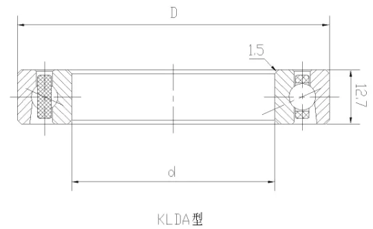 KLDA角接触球薄壁轴承