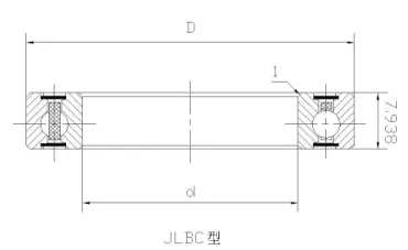 JLBC深沟球密封等截面薄壁轴承