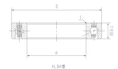 KLBA角接触球薄壁轴承