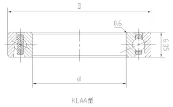 KLAA角接触球薄壁轴承